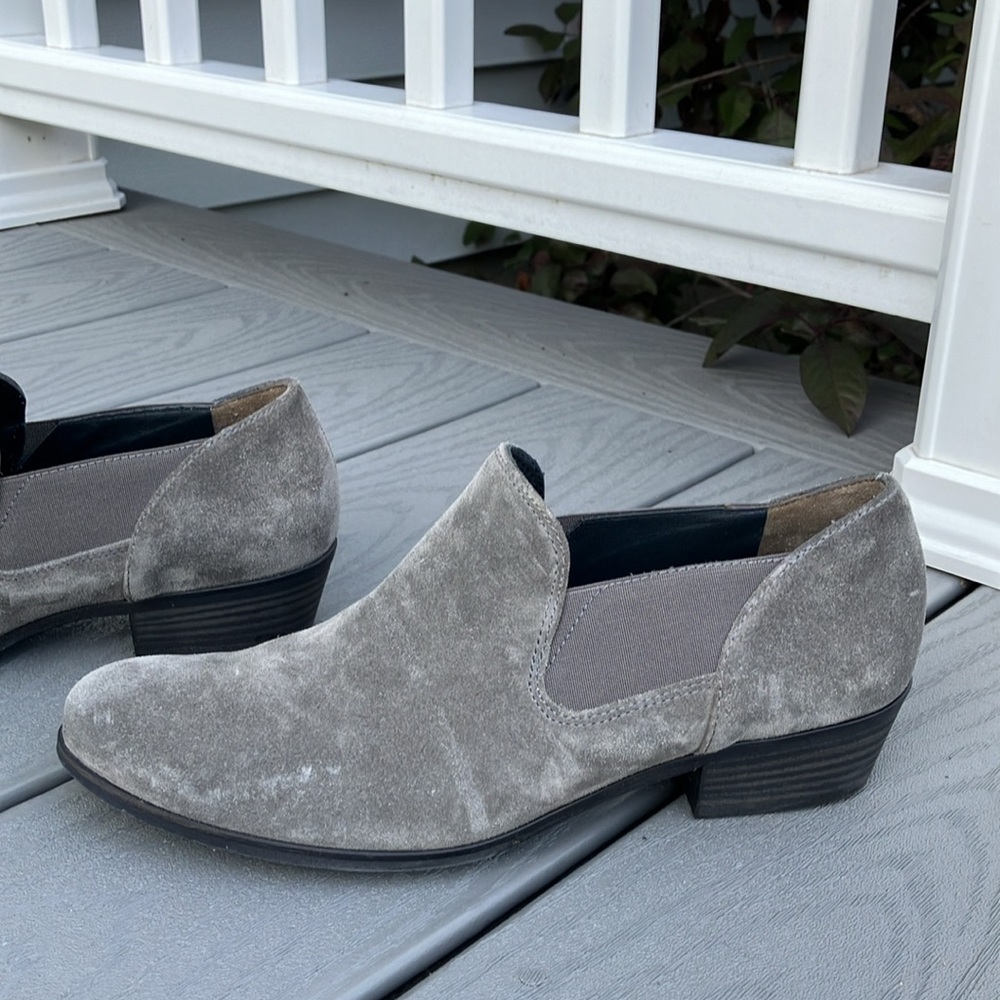 PAUL GREEN Women’s Suede Ankle Boots Grey Size 7 - Picture 5 of 12
